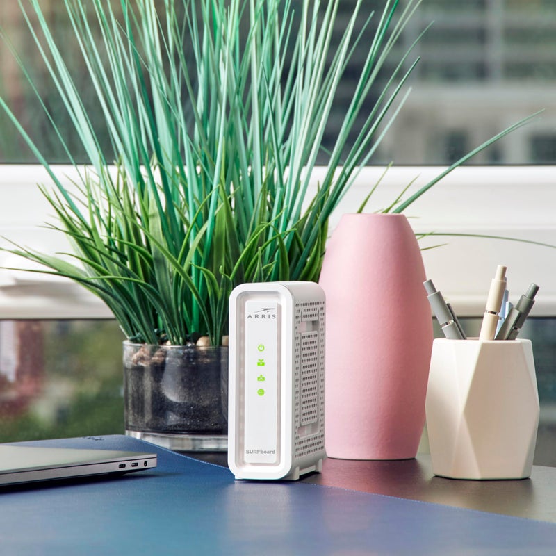 ARRIS SURFboard SB8200 DOCSIS 3.1 Multiâ€‘Gig Cable Modem | 2 -1Gbps Ethernet Ports | Works with Xfinity, Cox, Spectrum | For Cable Internet Plans up to 2Gbps | Modem Only, Router Required - Image 4